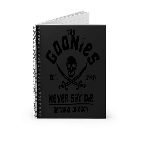 Distressed The Goonies Spiral Notebook