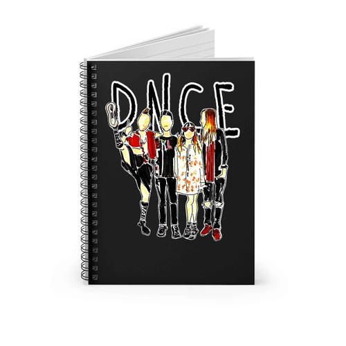 Dnce Personel Fan Art Spiral Notebook