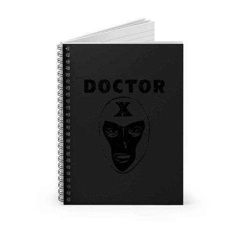 Doctor X Blondie Debbie Harry Deborah 70S Classic Rock Punk Lucha Libre Spiral Notebook Doctor X Blondie Debbie Harry Deborah 70S Classic Rock Punk Lucha Libre Spiral Notebook