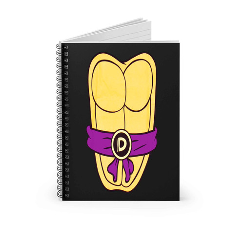 Donatello Costume Teenage Mutant Ninja Turtles Tmnt Purple Belt Spiral Notebook