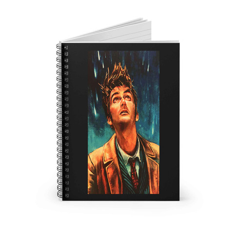 Dr Who Fashion Galaxy Funny Spiral Notebook