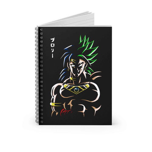 Dragon Ball Z Broly Dbz Spiral Notebook