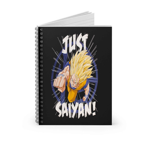 Dragon Ball Z Just Saiyan Am Spiral Notebook