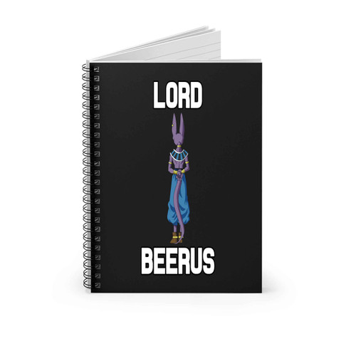 Dragon Ball Z Lord Beerus Spiral Notebook