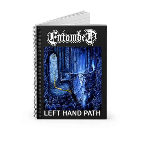 Entombed Left Hand Path 90 Nihilist Spiral Notebook