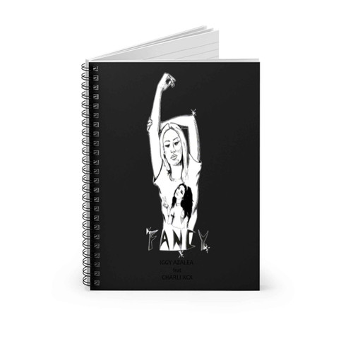 Fancy Iggy Azalea Feat Charli Xcx Spiral Notebook