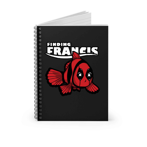 Finding Francis Deadpool Comic Nemo Marvel Superhero Spiral Notebook