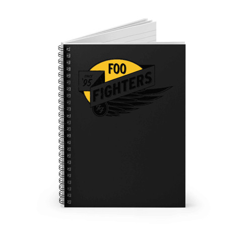 Foo Fighter Logo Wing Since 95 Spiral Notebook