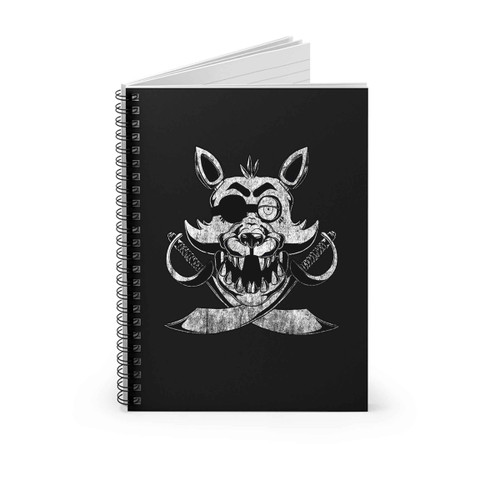 Foxy Spiral Notebook