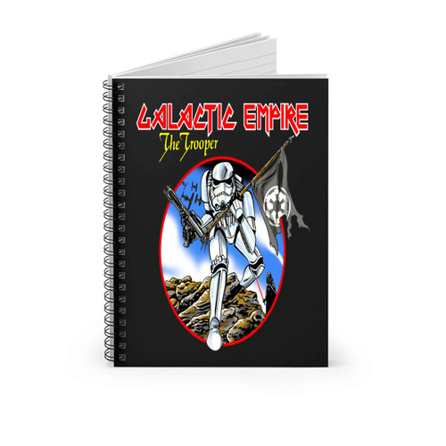 Galactic Empire The Trooper 10 12 Spiral Notebook