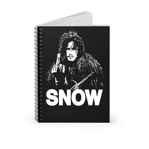 Game Of Thrones A Bastard Named Snow Spiral Notebook
