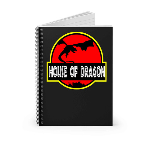 Game Of Thrones House Of Dragon Spiral Notebook