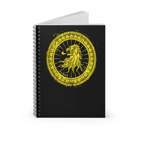 Game Of Thrones Seal Of Lions Spiral Notebook Game Of Thrones Seal Of Lions Spiral Notebook