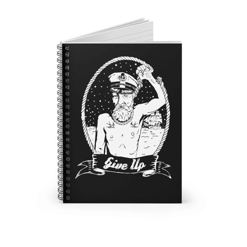 Give Up Dargolan Spiral Notebook Give Up Dargolan Spiral Notebook