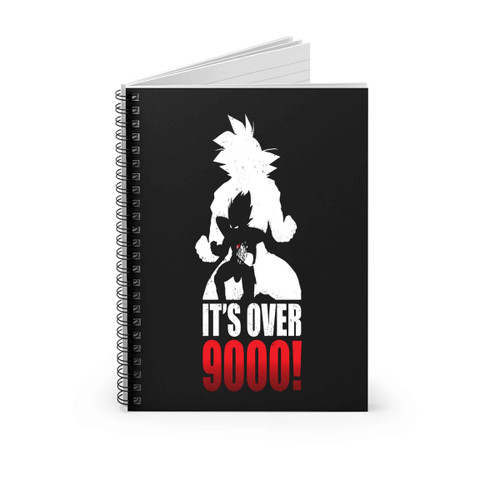 Goku Its Over 9000 Am Only Spiral Notebook