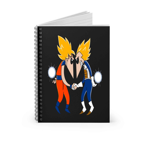 Goku Vs Vegeta Spiral Notebook