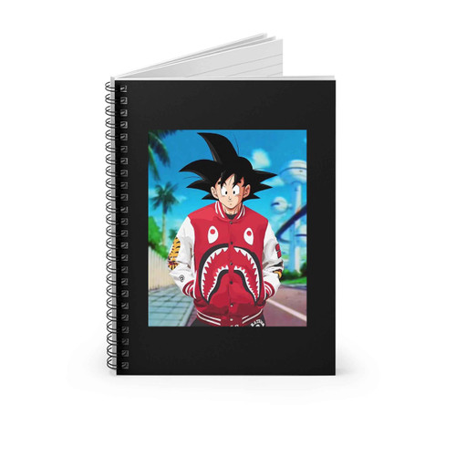 Goku Wear Supreme Jaw Spiral Notebook
