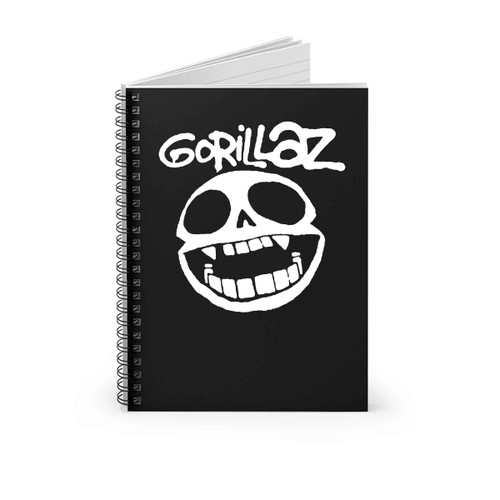 Gorillaz X Ray Logo Spiral Notebook