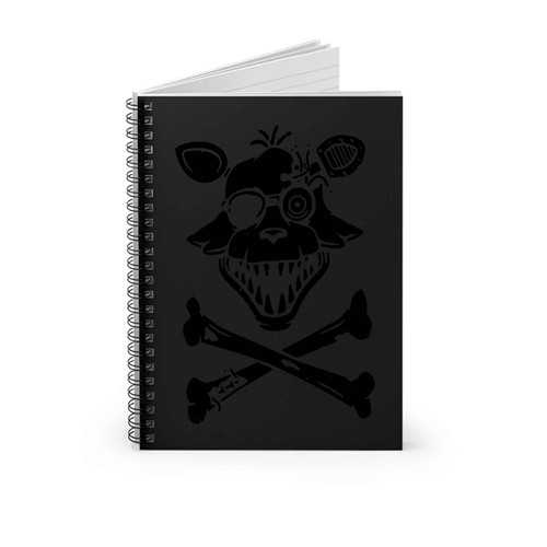 Halloween Freddys Bonnie Spiral Notebook
