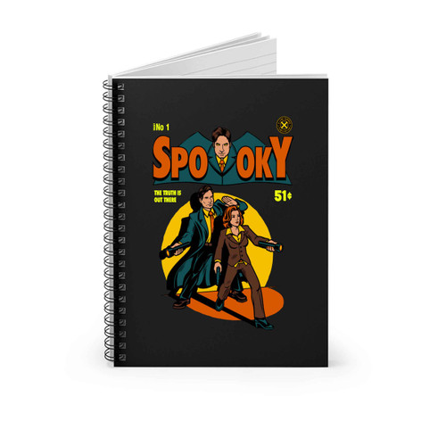 Harebrained Spooky Comic Spiral Notebook