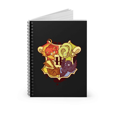 Harry Potter Hogwarts School Of Magic Home Spiral Notebook