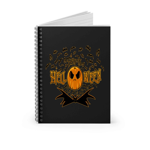 Hell O Ween Spiral Notebook
