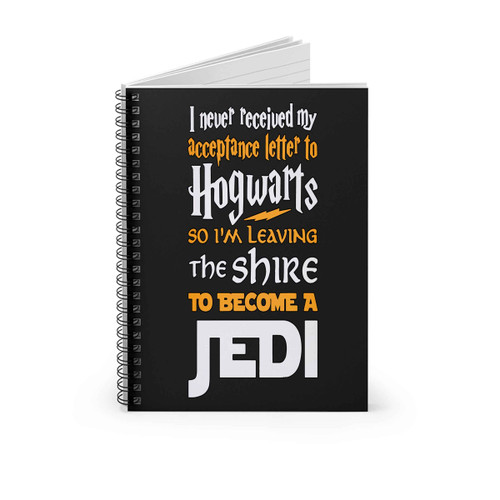 Hogwarts Shire Jedi Spiral Notebook