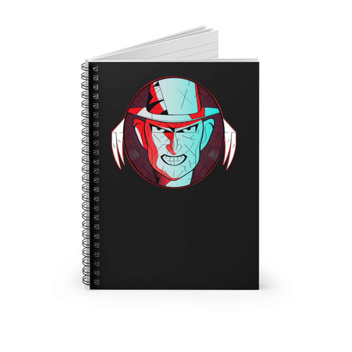 Horror Icons Freddy Krueger Spiral Notebook