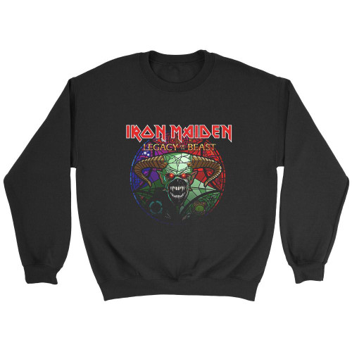 Iron Maiden Legacy Of The Beast Logo Sweatshirt