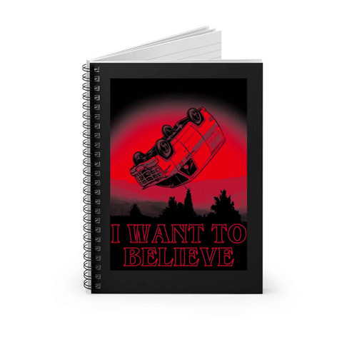 I Want To Believe Strange Things Spiral Notebook