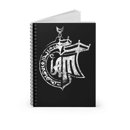 Iam Logo Grunge Spiral Notebook