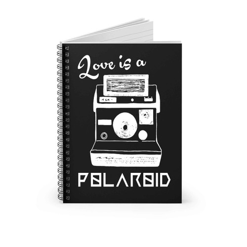 Imagine Dragons Polaroid Lyrics Love Is Spiral Notebook