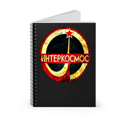 Interkosmos Cccp Spiral Notebook