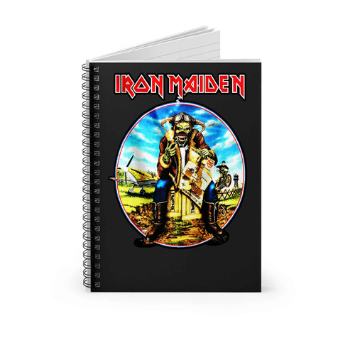 Iron Maiden Legacy Of The Beast Tour Logo Spiral Notebook