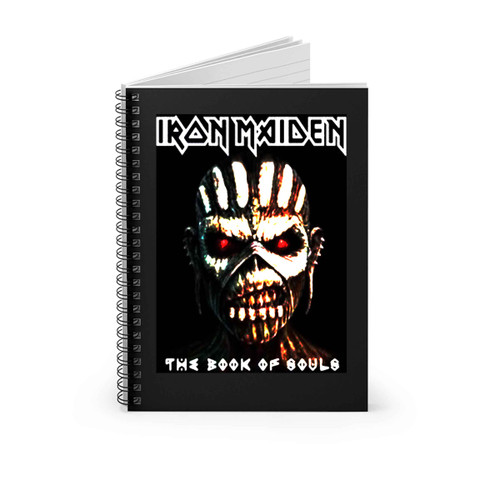 Iron Maiden The Book Of Souls Spiral Notebook