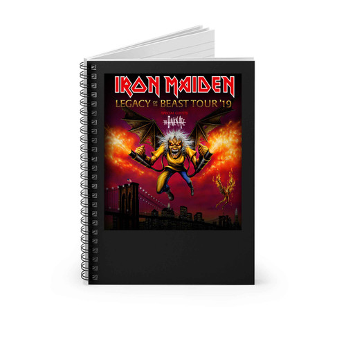 Iron Maiden The Revenge Spiral Notebook