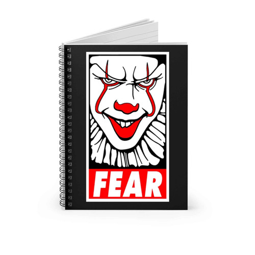 It Fear Pennywise Spiral Notebook