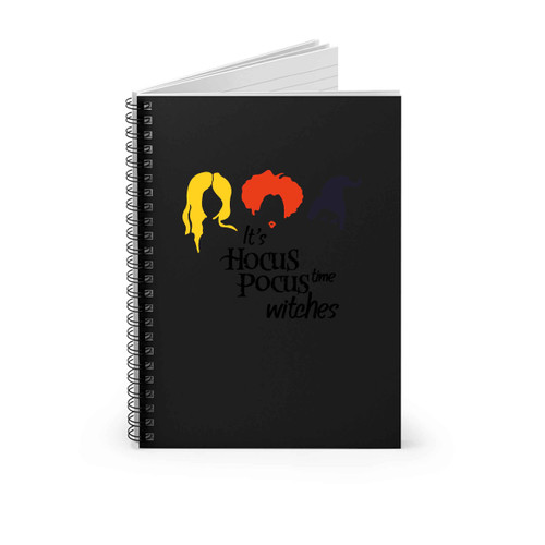 Itas Hocus Pocus Time Witches Spiral Notebook