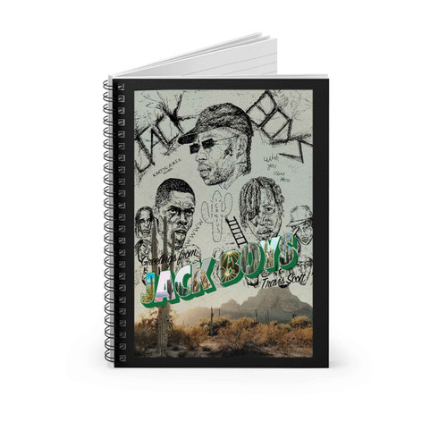 Jack Boys Album Cover Art Spiral Notebook