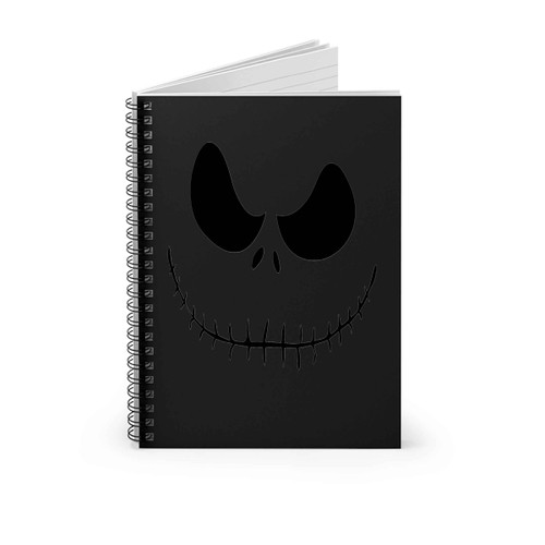 Jack Skellington Minimalistic Rc Spiral Notebook