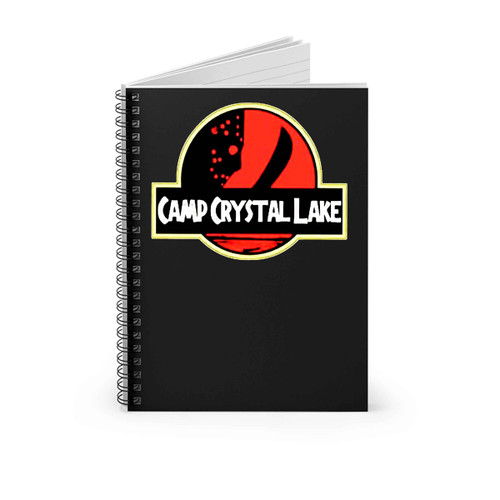 Jason Camp Crystal Lake Spiral Notebook