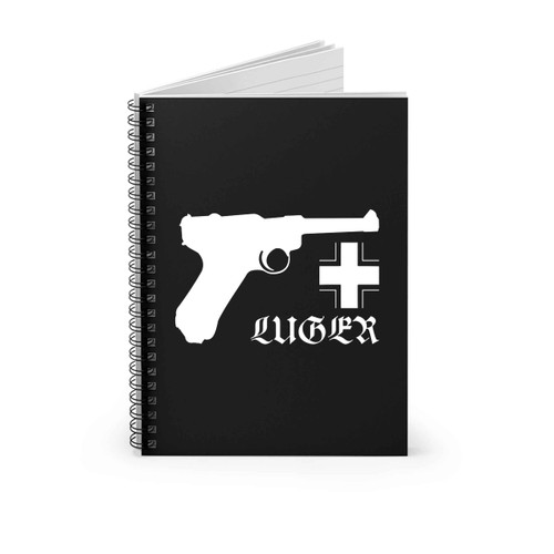 John Wick Luger Pistole Parabellum Spiral Notebook