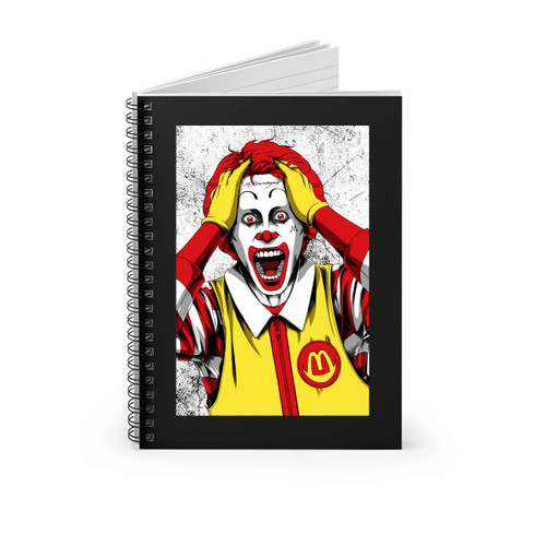 Joker Mcdonald Spiral Notebook