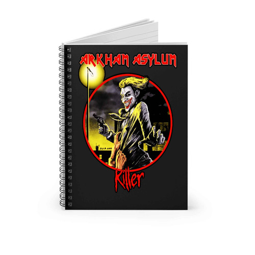 Joker The Arkham Asylum Spiral Notebook