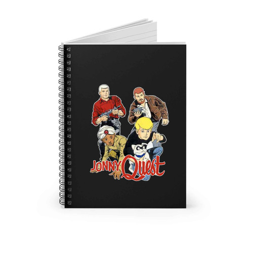 Jonny Quest Retro Cartoon Spiral Notebook
