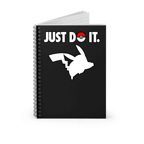 Just Do It Pikachu Spiral Notebook