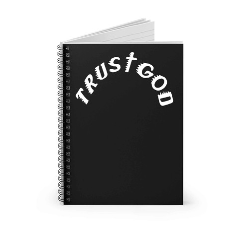 Kanye West Trust God Spiral Notebook