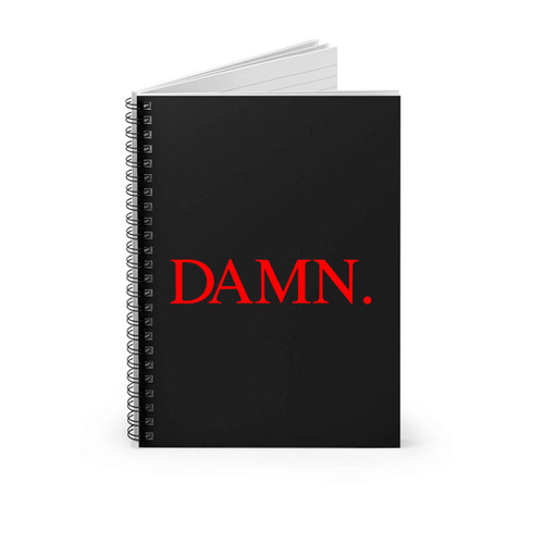 Kendrick Lamar Damn Spiral Notebook