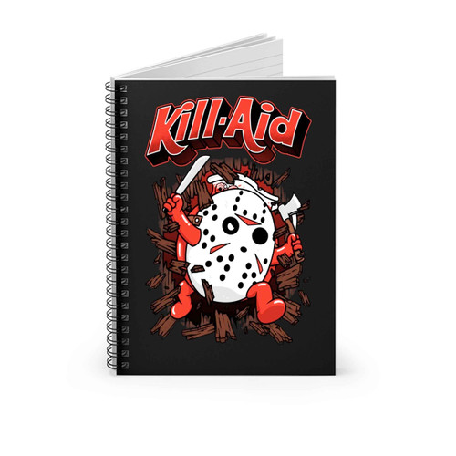 Kill Aid Rotten Strawberry Flavor Spiral Notebook