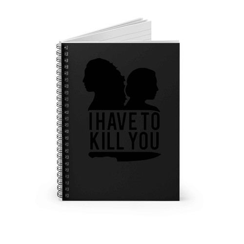 Killing Eve Killer Shangri Lah Spiral Notebook